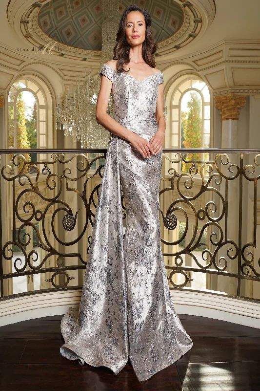 Mermaid - Style Women Dress with a Fitted Silhouette for Special Occasions Mermaid - Style Women Dress with a Fitted Silhouette for Special Occasions Rina Di Montella RD2912 Mermaid - Style Women Dress with a Fitted Silhouette for Special Occasions Mermaid - Style Women Dress with a Fitted Silhouette for Special Occasions Rina Di Montella RD2912