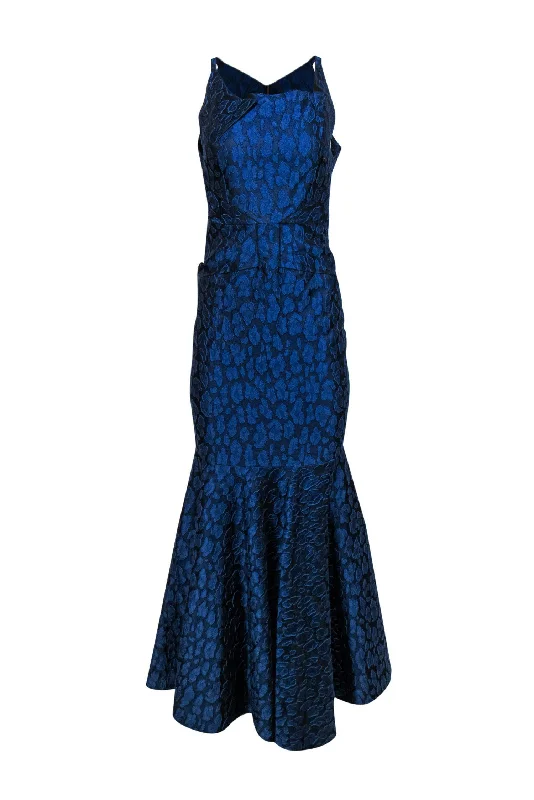 Sleeveless Women Dress in Bright Colors for Summer Parties Sleeveless Women Dress in Bright Colors for Summer Parties Roland Mouret - Navy Leopard Print Textured Mermaid Gown Sz 8 Sleeveless Women Dress in Bright Colors for Summer Parties Sleeveless Women Dress in Bright Colors for Summer Parties Roland Mouret - Navy Leopard Print Textured Mermaid Gown Sz 8