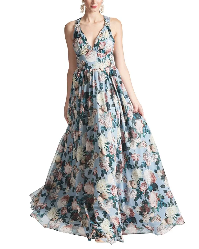Sheath Women Dress with a Tailored Fit for a Professional Look Sheath Women Dress with a Tailored Fit for a Professional Look Sachin & Babi Chiffon Kenzia Gown