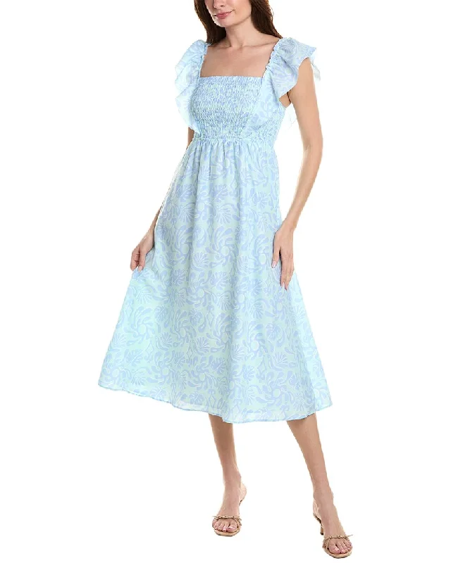 Sleeveless Women Dress in Bright Colors for Summer Parties Sleeveless Women Dress in Bright Colors for Summer Parties Sail to Sable Smocked Silk-Blend A-Line Dress Sleeveless Women Dress in Bright Colors for Summer Parties Sleeveless Women Dress in Bright Colors for Summer Parties Sail to Sable Smocked Silk-Blend A-Line Dress