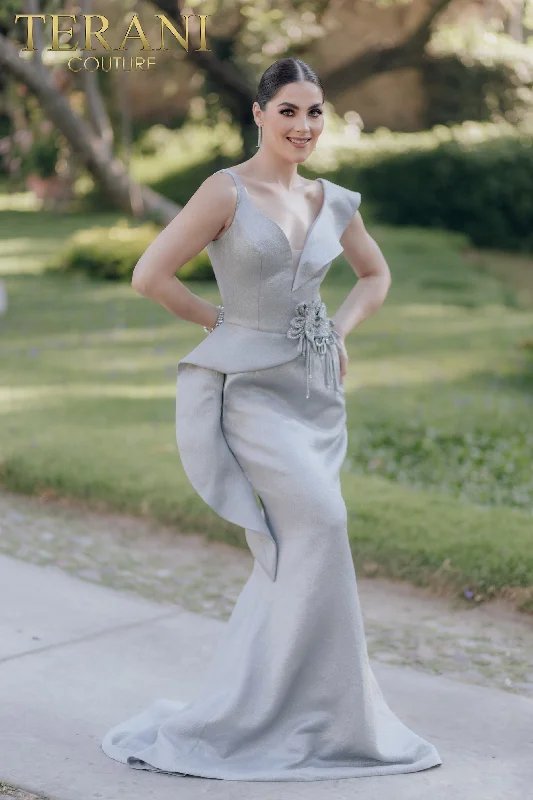 Mermaid - Style Women Dress with a Fitted Silhouette for Special Occasions Mermaid - Style Women Dress with a Fitted Silhouette for Special Occasions Terani Couture 232E1297 Mermaid - Style Women Dress with a Fitted Silhouette for Special Occasions Mermaid - Style Women Dress with a Fitted Silhouette for Special Occasions Terani Couture 232E1297
