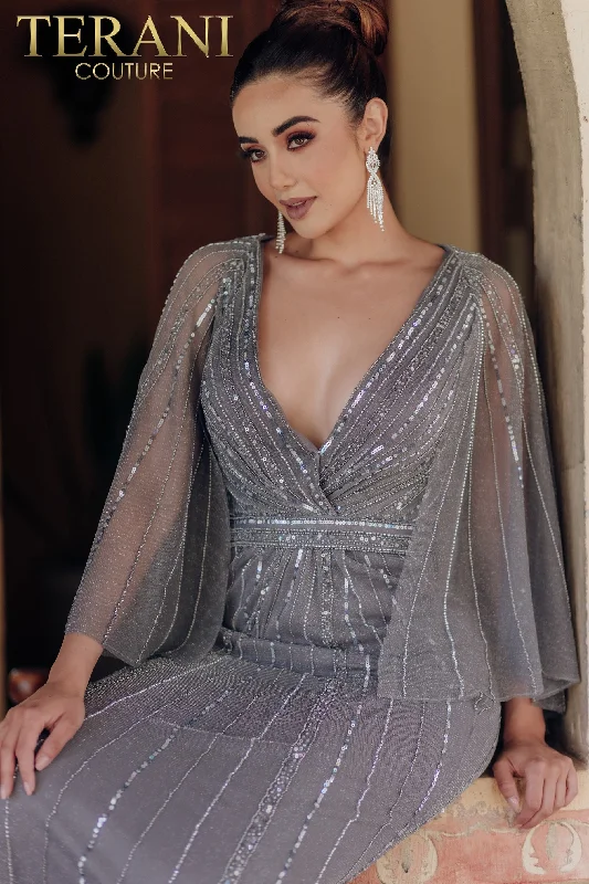 Halter Neck Women Dress to Show Off the Shoulders and Neckline Halter Neck Women Dress to Show Off the Shoulders and Neckline Terani Couture 232M1501 Halter Neck Women Dress to Show Off the Shoulders and Neckline Halter Neck Women Dress to Show Off the Shoulders and Neckline Terani Couture 232M1501