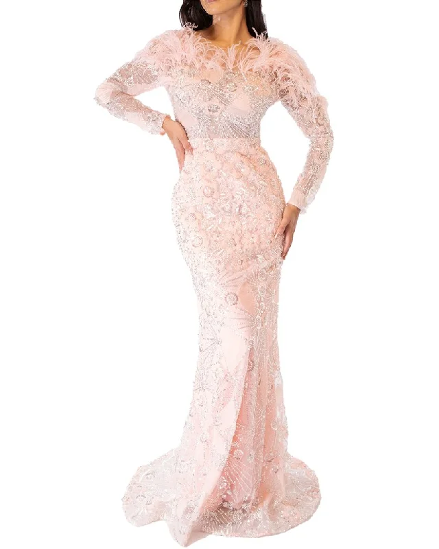 Off - the - Shoulder Women Dress for a Romantic and Feminine Look Off - the - Shoulder Women Dress for a Romantic and Feminine Look TERANI Silver Fishtail Embellished Gown Off - the - Shoulder Women Dress for a Romantic and Feminine Look Off - the - Shoulder Women Dress for a Romantic and Feminine Look TERANI Silver Fishtail Embellished Gown