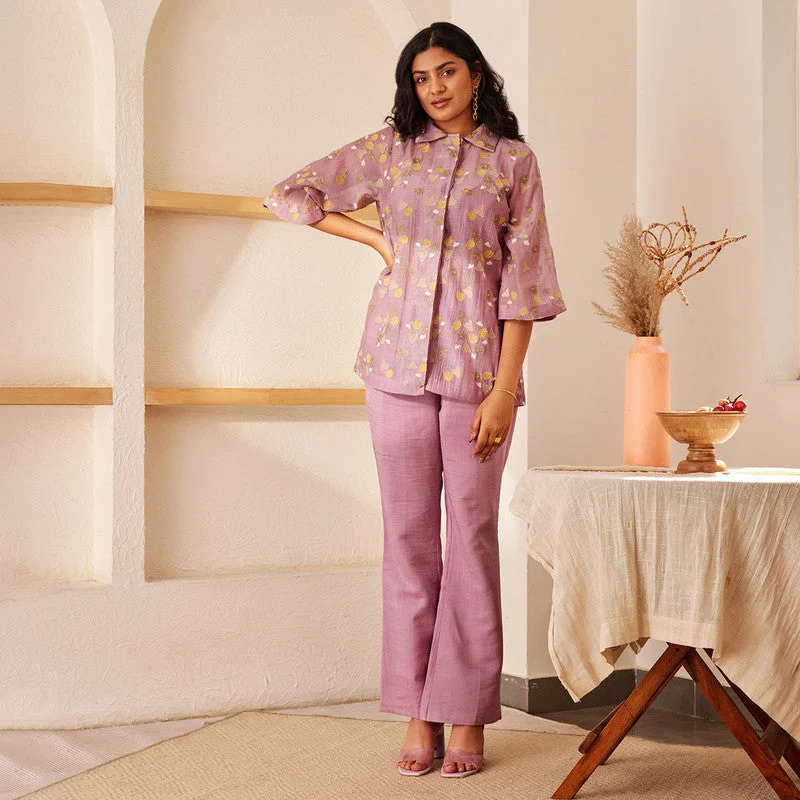 Sheath Women Dress with a Tailored Fit for a Professional Look Sheath Women Dress with a Tailored Fit for a Professional Look Cotton Chanderi Co-Ord Set | Lavender Sheath Women Dress with a Tailored Fit for a Professional Look Sheath Women Dress with a Tailored Fit for a Professional Look Cotton Chanderi Co-Ord Set | Lavender