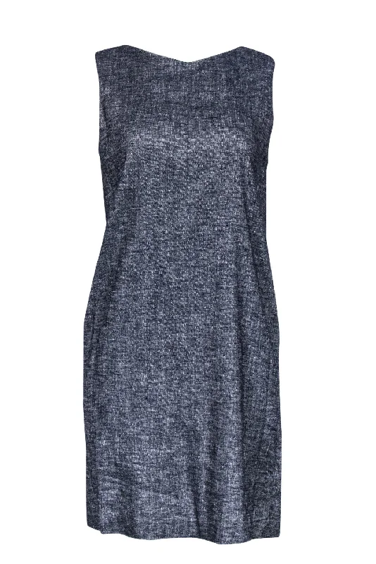 Off - the - Shoulder Women Dress for a Romantic and Feminine Look Off - the - Shoulder Women Dress for a Romantic and Feminine Look Theory - Chambray Sleeveless Shift Dress Sz 6 Off - the - Shoulder Women Dress for a Romantic and Feminine Look Off - the - Shoulder Women Dress for a Romantic and Feminine Look Theory - Chambray Sleeveless Shift Dress Sz 6