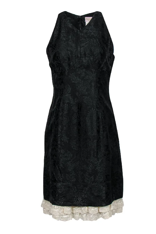 Maxi Women Dress with Floral Print for a Bohemian Vibe Maxi Women Dress with Floral Print for a Bohemian Vibe Tracy Reese - Black Brocade Sleeveless A-Line Dress w/ Lace Trim Sz 8 Maxi Women Dress with Floral Print for a Bohemian Vibe Maxi Women Dress with Floral Print for a Bohemian Vibe Tracy Reese - Black Brocade Sleeveless A-Line Dress w/ Lace Trim Sz 8