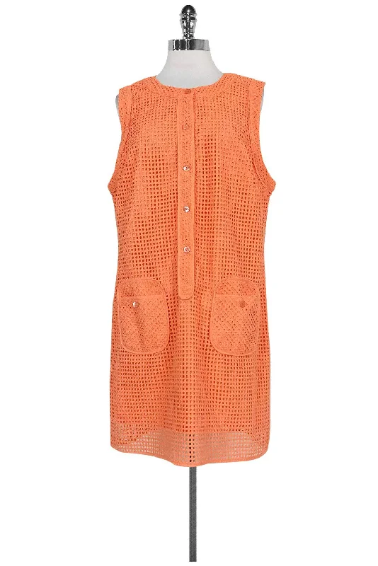 Pleated Women Dress with a Timeless and Elegant Texture Pleated Women Dress with a Timeless and Elegant Texture Trina Turk - Sherbet Orange Eyelet Shift Sz 14 Pleated Women Dress with a Timeless and Elegant Texture Pleated Women Dress with a Timeless and Elegant Texture Trina Turk - Sherbet Orange Eyelet Shift Sz 14