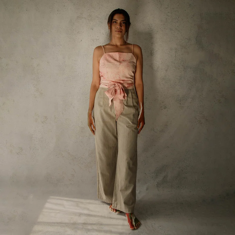 Mermaid - Style Women Dress with a Fitted Silhouette for Special Occasions Mermaid - Style Women Dress with a Fitted Silhouette for Special Occasions Organic Cotton Camisole Top | Natural Dyed | Pink Mermaid - Style Women Dress with a Fitted Silhouette for Special Occasions Mermaid - Style Women Dress with a Fitted Silhouette for Special Occasions Organic Cotton Camisole Top | Natural Dyed | Pink
