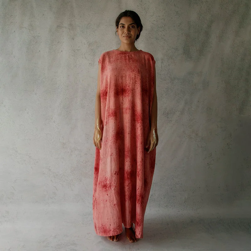 Mermaid - Style Women Dress with a Fitted Silhouette for Special Occasions Mermaid - Style Women Dress with a Fitted Silhouette for Special Occasions Organic Cotton Printed Dress | Natural Dyed | Pink Mermaid - Style Women Dress with a Fitted Silhouette for Special Occasions Mermaid - Style Women Dress with a Fitted Silhouette for Special Occasions Organic Cotton Printed Dress | Natural Dyed | Pink
