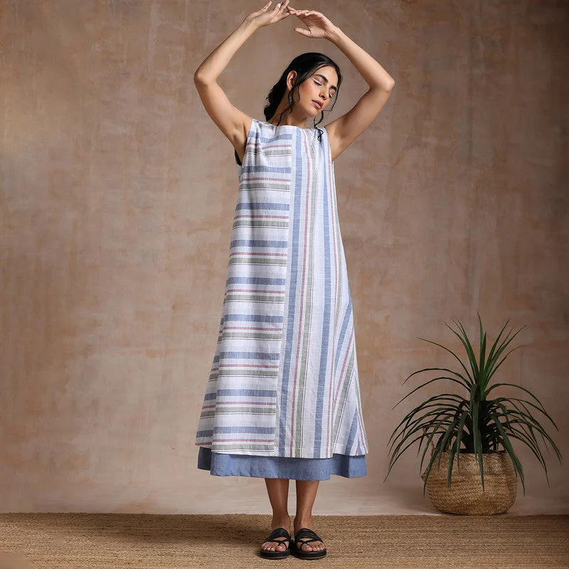 Mermaid - Style Women Dress with a Fitted Silhouette for Special Occasions Mermaid - Style Women Dress with a Fitted Silhouette for Special Occasions Cotton Summer Dress | Sleeveless | Multicolour Mermaid - Style Women Dress with a Fitted Silhouette for Special Occasions Mermaid - Style Women Dress with a Fitted Silhouette for Special Occasions Cotton Summer Dress | Sleeveless | Multicolour