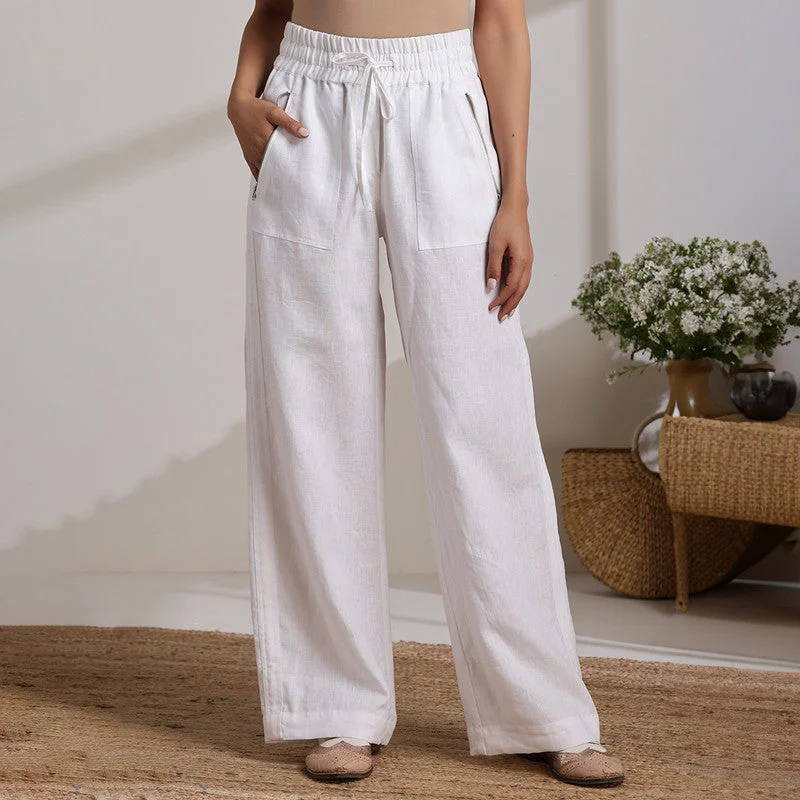 Long - Sleeve Women Dress in Velvet for a Luxurious Winter Look Long - Sleeve Women Dress in Velvet for a Luxurious Winter Look Women Linen Pants | Anti-Fit | White Long - Sleeve Women Dress in Velvet for a Luxurious Winter Look Long - Sleeve Women Dress in Velvet for a Luxurious Winter Look Women Linen Pants | Anti-Fit | White