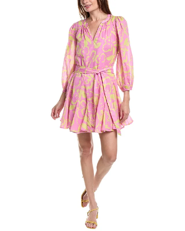 Plus Size Women Dress with a Flattering A - Line Cut for Comfort and Style Plus Size Women Dress with a Flattering A - Line Cut for Comfort and Style Velvet by Graham & Spencer Kiki Mini Dress
