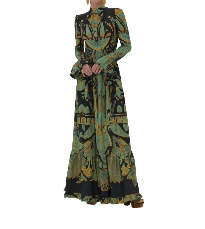Plus Size Women Dress with a Flattering A - Line Cut for Comfort and Style Plus Size Women Dress with a Flattering A - Line Cut for Comfort and Style Visconti Dress In The Nile Placee Black Plus Size Women Dress with a Flattering A - Line Cut for Comfort and Style Plus Size Women Dress with a Flattering A - Line Cut for Comfort and Style Visconti Dress In The Nile Placee Black