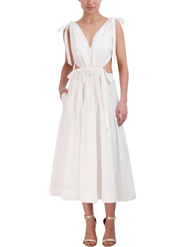 Mermaid - Style Women Dress with a Fitted Silhouette for Special Occasions Mermaid - Style Women Dress with a Fitted Silhouette for Special Occasions Womens Open Back V-Neck Midi Dress Mermaid - Style Women Dress with a Fitted Silhouette for Special Occasions Mermaid - Style Women Dress with a Fitted Silhouette for Special Occasions Womens Open Back V-Neck Midi Dress