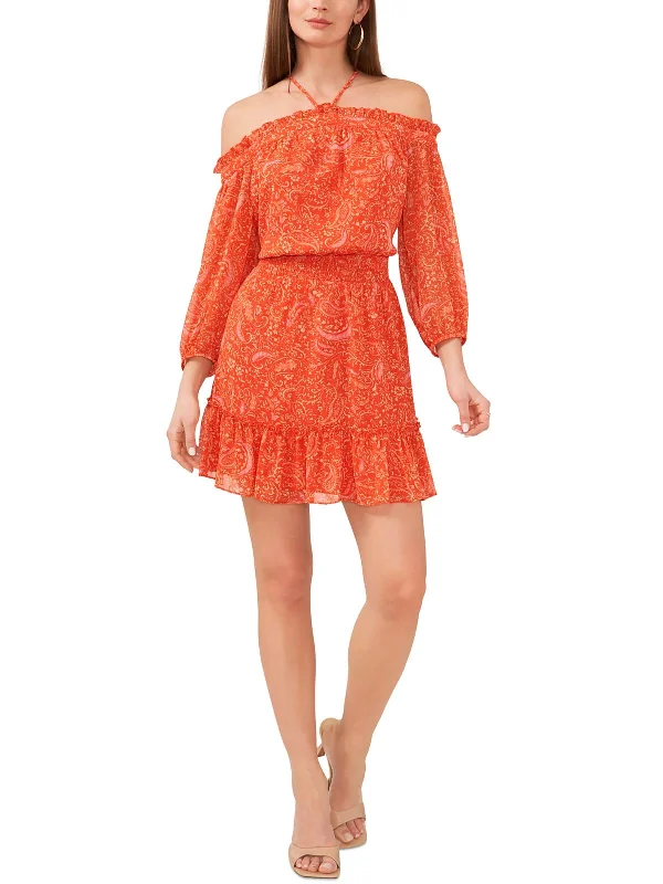 Off - the - Shoulder Women Dress for a Romantic and Feminine Look Off - the - Shoulder Women Dress for a Romantic and Feminine Look Womens Paisley Off-The-Shoulder Halter Dress Off - the - Shoulder Women Dress for a Romantic and Feminine Look Off - the - Shoulder Women Dress for a Romantic and Feminine Look Womens Paisley Off-The-Shoulder Halter Dress