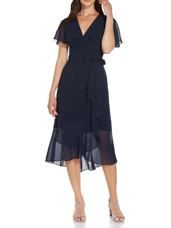 Empire Waist Women Dress to Accentuate the Bust and Conceal the Waist Empire Waist Women Dress to Accentuate the Bust and Conceal the Waist Womens Ruffled Maxi Cocktail and Party Dress