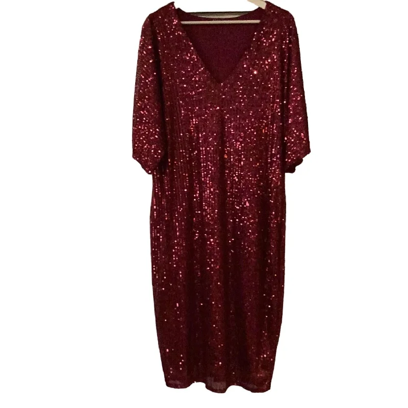Ruffled Women Dress with Multiple Layers for a Playful and Girly Style Ruffled Women Dress with Multiple Layers for a Playful and Girly Style Women's V-Neck Cocktail Dress - Plus In Burgundy Ruffled Women Dress with Multiple Layers for a Playful and Girly Style Ruffled Women Dress with Multiple Layers for a Playful and Girly Style Women's V-Neck Cocktail Dress - Plus In Burgundy